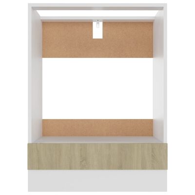 vidaXL Oven Cabinet Lyon Sonoma Oak 60x46x81.5 cm Engineered Wood, sonoma oak vidaXL Oven Cabinet Lyon Sonoma Oak 60x46x81.5 cm Engineered Wood