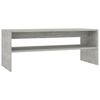 vidaXL Coffee Table Concrete Grey 100x40x40 cm Engineered Wood