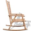 vidaXL Rocking Chair Bamboo