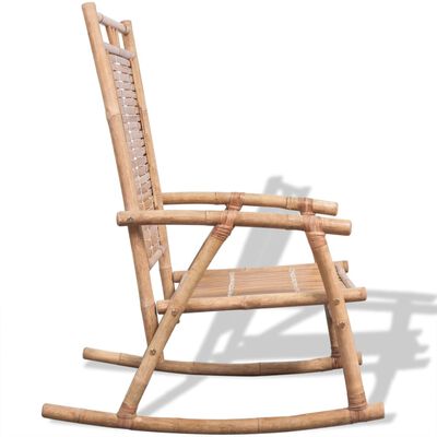 vidaXL Rocking Chair Bamboo,  vidaXL Rocking Chair Bamboo