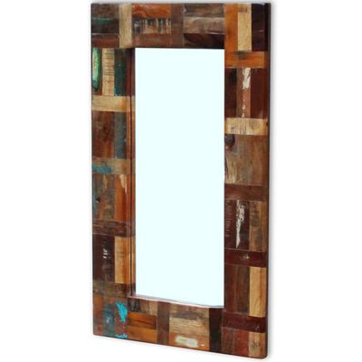 vidaXL Mirror Solid Reclaimed Wood 80x50 cm,  vidaXL Mirror Solid Reclaimed Wood 80x50 cm