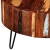 vidaXL Coffee Table Solid Reclaimed Wood Round