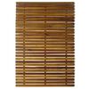 2 pcs Acacia Bath Mat 80 x 50 cm