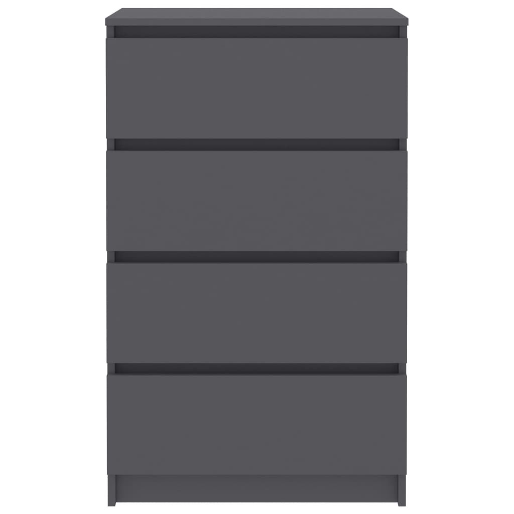 vidaXL Sideboard Grey 60x35x98.5 cm Engineered Wood