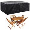 vidaXL Garden Furniture Covers 2 pcs 8 Eyelets 242x162x100 cm