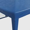 vidaXL Party Tent with 12 Mesh Sidewalls Blue 8x4 m HDPE
