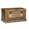 vidaXL Shoe Storage Bench | Multicolour | Solid reclaimed wood | 85 x 40 x 45 cm