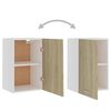 vidaXL Hanging Cabinet Lyon Sonoma Oak 39.5x31x60 cm Engineered Wood