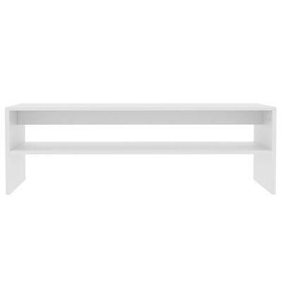 vidaXL Coffee Table White 100x40x40 cm Engineered Wood, white vidaXL Coffee Table White 100x40x40 cm Engineered Wood