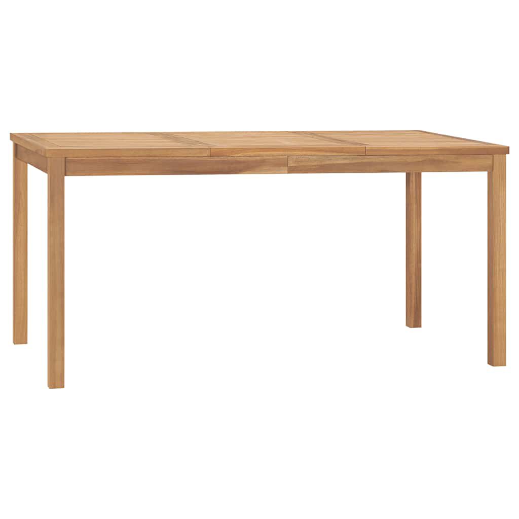 vidaXL Garden Dining Table 160x80x77 cm Solid Teak Wood,  vidaXL Garden Dining Table 160x80x77 cm Solid Teak Wood