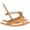 vidaXL Adirondack Rocking Chair Solid Wood Acacia
