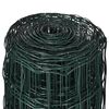 vidaXL Euro Fence Steel 10x0.8 m Green