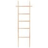 vidaXL Towel Ladder 170 cm Solid Wood Walnut