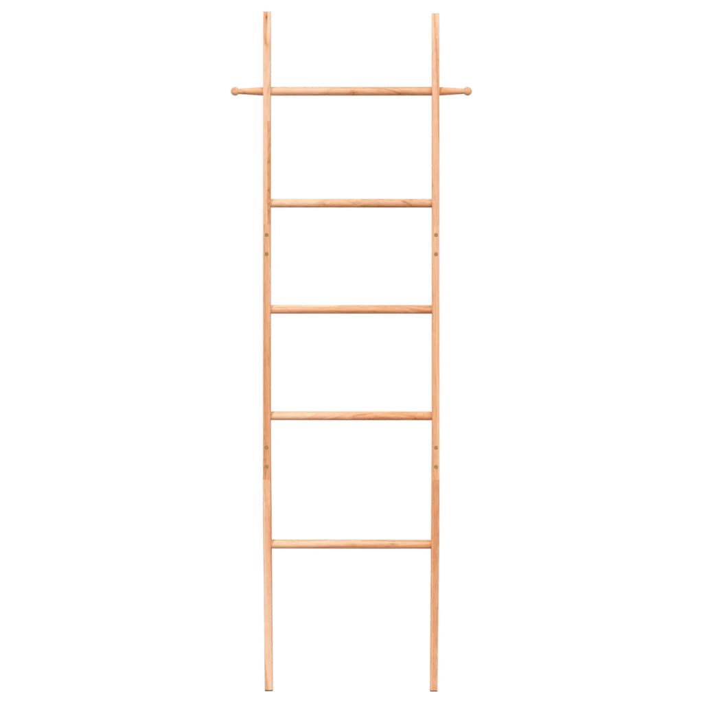 vidaXL Towel Ladder 170 cm Solid Wood Walnut,  vidaXL Towel Ladder 170 cm Solid Wood Walnut