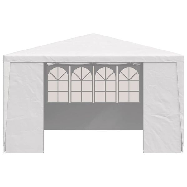 vidaXL Professional Party Tent with Side Walls 4x4 m White 90 g/m?