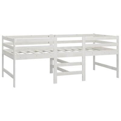 vidaXL Bed Frame without Mattress White 90x200 cm Solid Wood Pine, white vidaXL Bed Frame without Mattress White 90x200 cm Solid Wood Pine