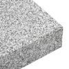 vidaXL Umbrella Base Light Grey 45x25x8.3 cm Granite