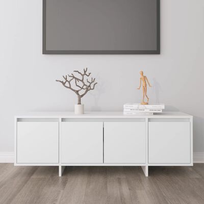 vidaXL TV Cabinet White 120x30x40.5 cm Engineered Wood, white vidaXL TV Cabinet White 120x30x40.5 cm Engineered Wood