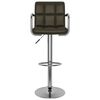 vidaXL Bar Stool Brown Faux Leather