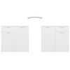 vidaXL Sideboard White 160x36x75 cm Engineered Wood