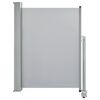 vidaXL Patio Retractable Side Awning 100 x 300 cm Grey