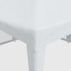 vidaXL Party Tent with 8 Mesh Sidewalls White 4x4 m HDPE