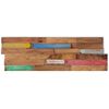 vidaXL Wall Cladding Panels 10 pcs 1.03 m² Solid Teak Wood