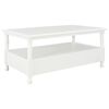 vidaXL Coffee Table White 100x55x45 cm Wood