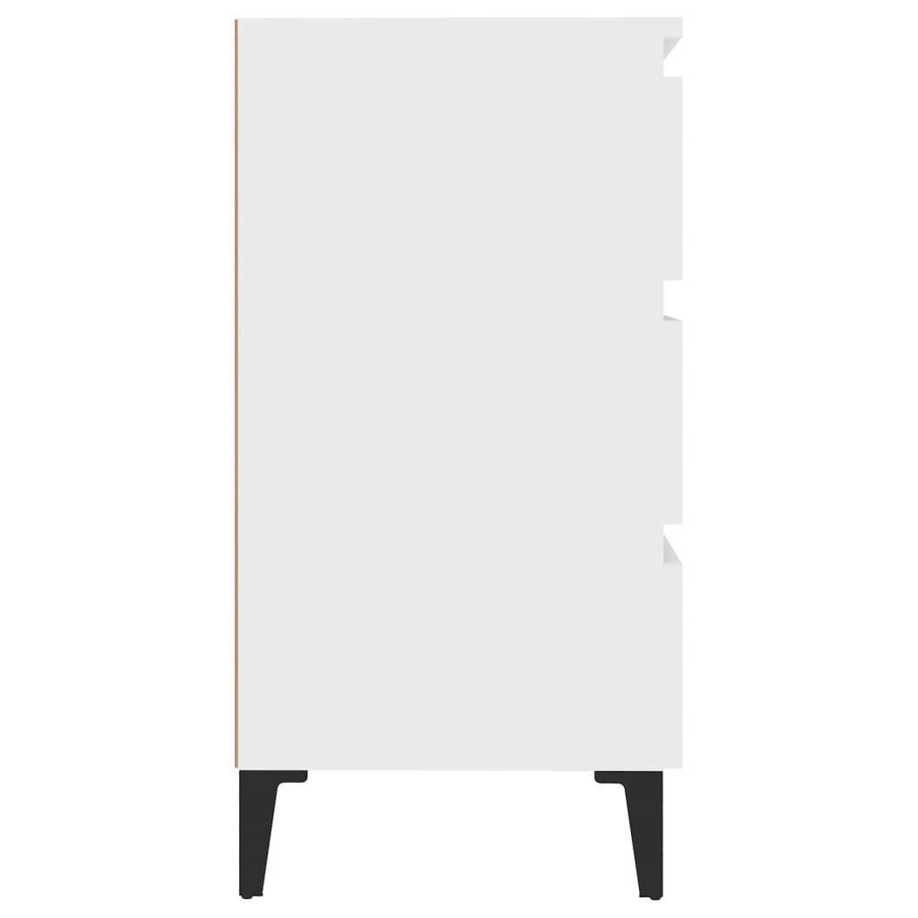 vidaXL Sideboard White 60x35x69 cm Engineered Wood