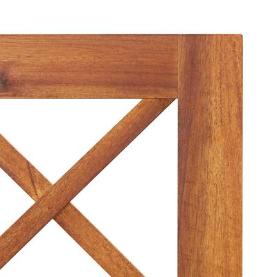 vidaXL Raised Bed with Trellis 85x38x150 cm Solid Acacia Wood,  vidaXL Raised Bed with Trellis 85x38x150 cm Solid Acacia Wood