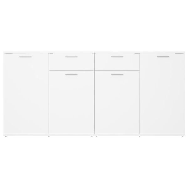 vidaXL Sideboard White 160x36x75 cm Engineered Wood