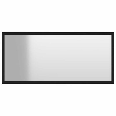 vidaXL 2 Piece Bathroom Furniture Set Black Engineered Wood, black vidaXL 2 Piece Bathroom Furniture Set Black Engineered Wood