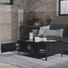 vidaXL Coffee Table Black 90x60x35 cm Engineered Wood