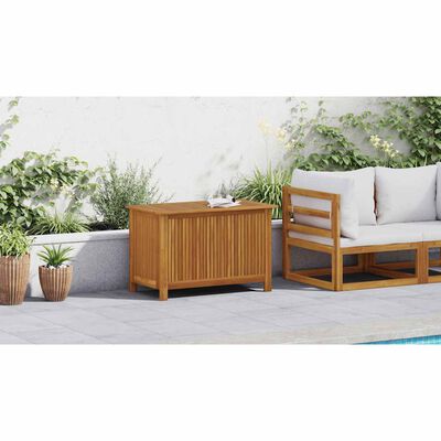 vidaXL Garden Storage Box 90x50x58 cm Solid Acacia Wood,  vidaXL Garden Storage Box 90x50x58 cm Solid Acacia Wood