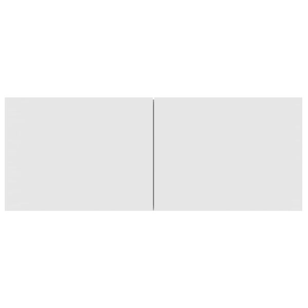 vidaXL 6 Piece TV Cabinet Set White Engineered Wood