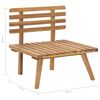vidaXL 5 Piece Garden Lounge Set Solid Acacia Wood