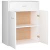 vidaXL Sideboard White 60x30x75 cm Engineered Wood