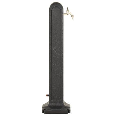 vidaXL Garden Tanker with Faucet Anthracite Stone Look, anthracite vidaXL Garden Tanker with Faucet Anthracite Stone Look