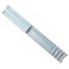 vidaXL L-shaped Ground Anchors 2 pcs Galvanised Steel 5x5x50 cm