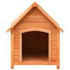 vidaXL Dog House Solid Pine & Fir Wood 72x85x82 cm