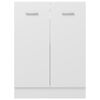 vidaXL Bottom Cabinet Lyon White 60x46x81.5 cm Engineered Wood