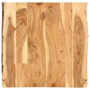 vidaXL Table Top Solid Acacia Wood 58x(50-60)x2,5 cm