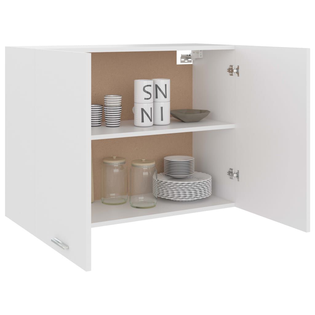 vidaXL Hanging Cabinet Lyon White 80x31x60 cm Engineered Wood