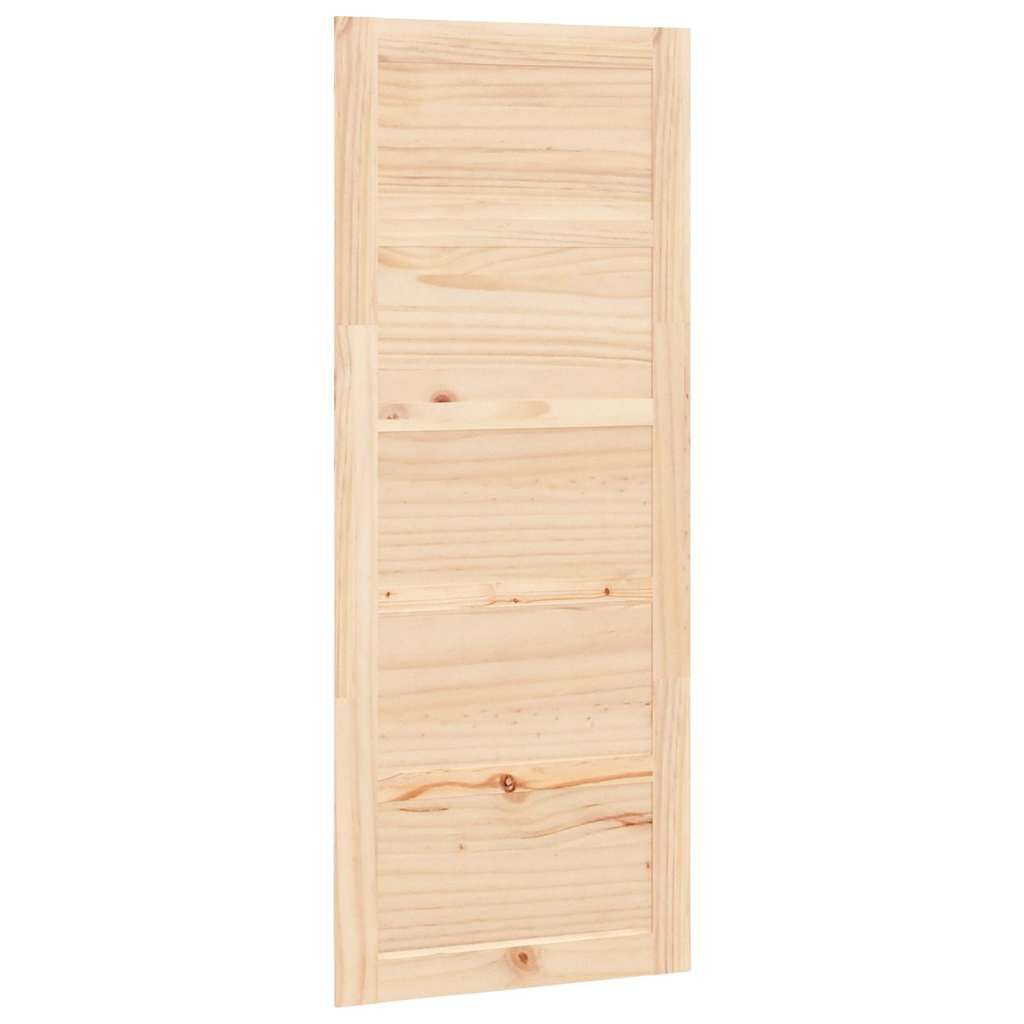 vidaXL Barn Door 80x1.8x204.5 cm Solid Wood Pine