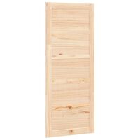 vidaXL Barn Door 80x1.8x204.5 cm Solid Wood Pine, natural vidaXL Barn Door 80x1.8x204.5 cm Solid Wood Pine