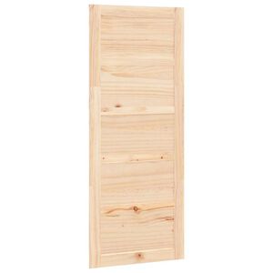 vidaXL Barn Door 80x1.8x204.5 cm Solid Wood Pine