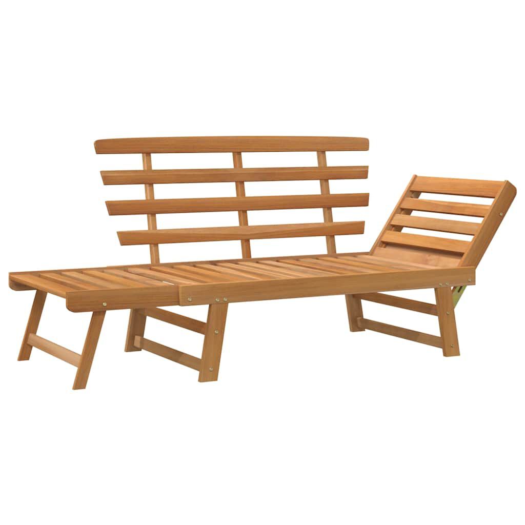 vidaXL Garden Bench 2-in-1 190 cm Solid Acacia Wood