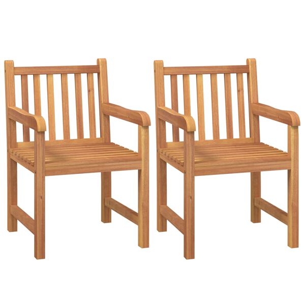 vidaXL 4 Piece Garden Dining Set Solid Wood Teak