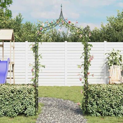 Garden Arch Spike Design Climbing Plants Dark Green,  Garden Arch Spike Design Climbing Plants Dark Green
