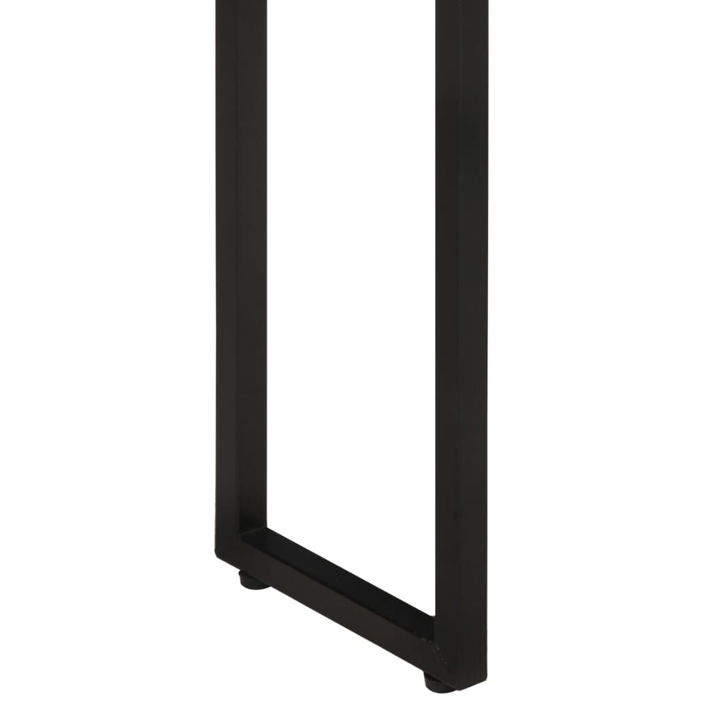 vidaXL Planter 60x20x68 cm Rough Mango Wood